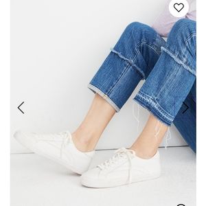 Madewell Sidewalk Low-Top Leather Sneaker
